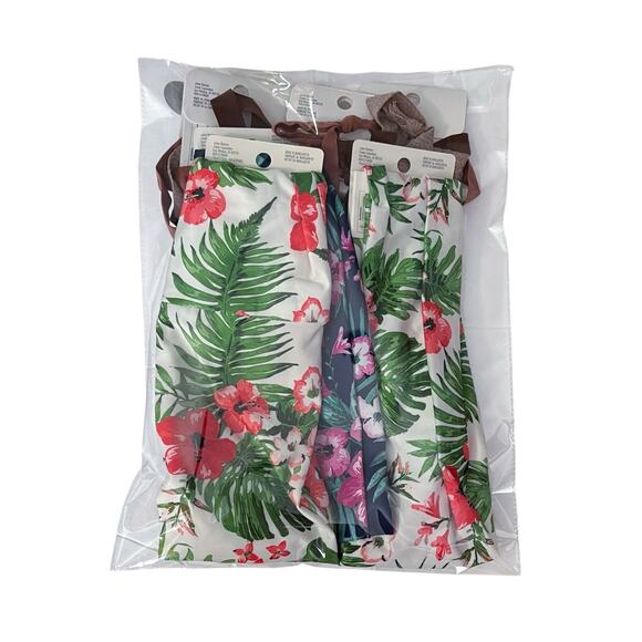 10+ Hair Accessory Lot Color Match Headbands Tropical Stretch Visor Headwraps - Picture 3 of 4